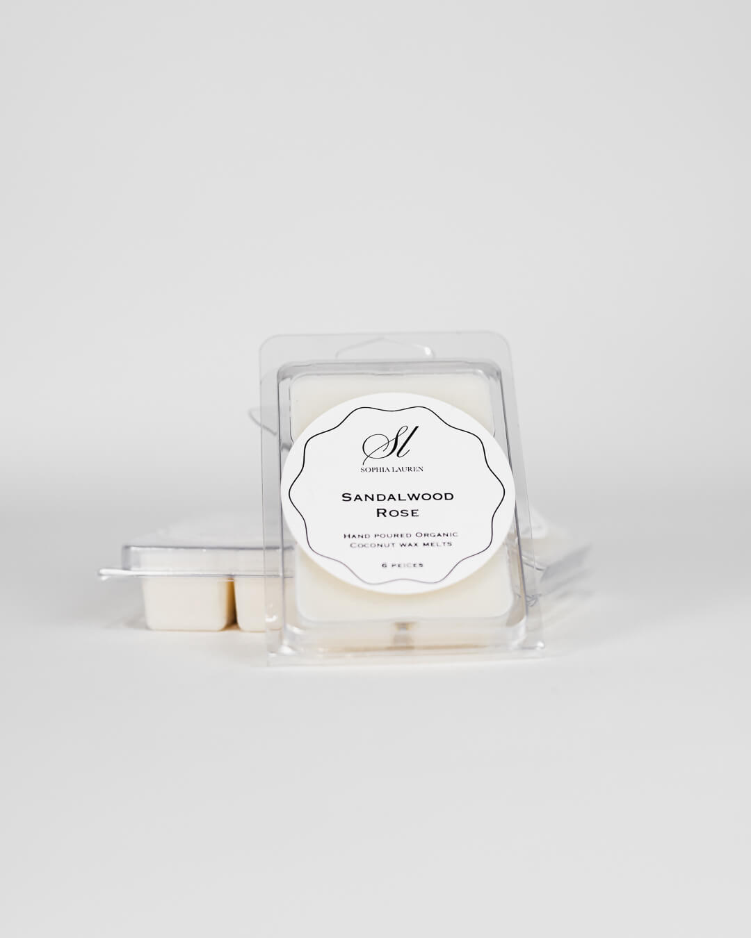coconut wax melt, scented