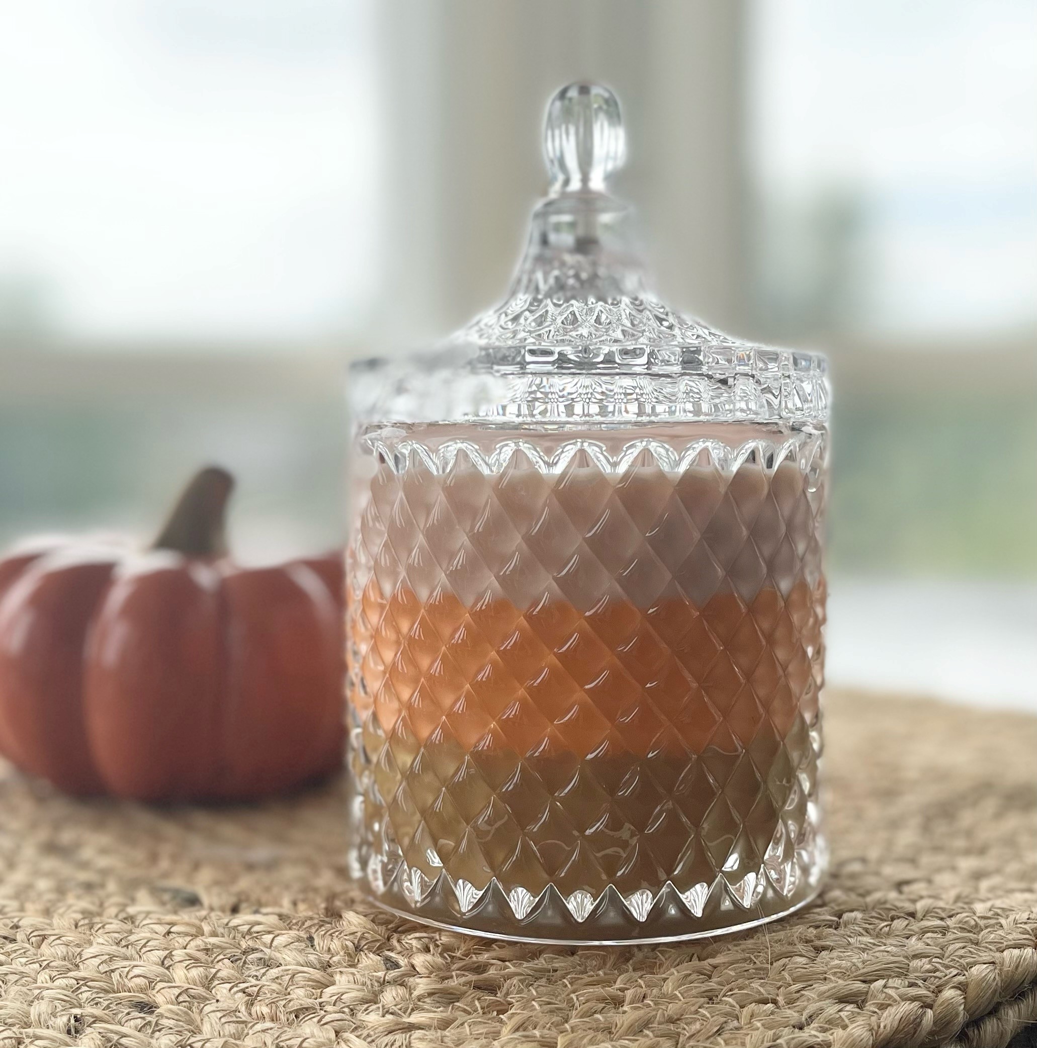 Pumpkin Layer Candle